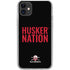 University of Nebraska Husker Nation iPhone 11 Clear Case
