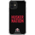 University of Nebraska Husker Nation iPhone 12 Clear Case