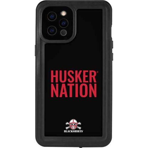 University of Nebraska Husker Nation iPhone 12 Pro Max Waterproof Case