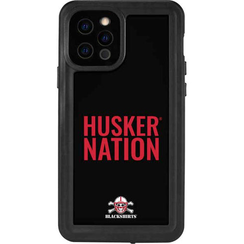 University of Nebraska Husker Nation iPhone 12 Pro Waterproof Case