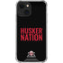 University of Nebraska Husker Nation iPhone 13 Clear Case