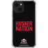 University of Nebraska Husker Nation iPhone 13 Mini Clear Case