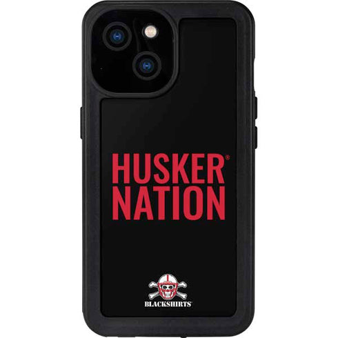 University of Nebraska Husker Nation iPhone 13 Mini Waterproof Case