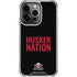University of Nebraska Husker Nation iPhone 13 Pro Clear Case