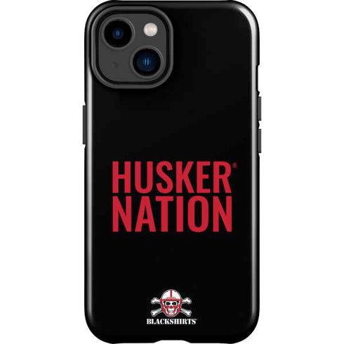 University of Nebraska Husker Nation iPhone 15 Plus Impact Case
