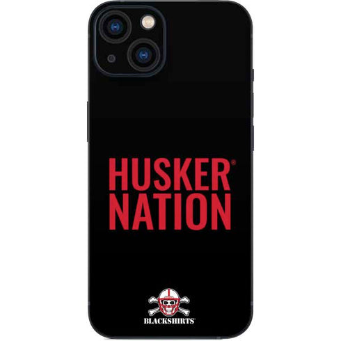 University of Nebraska Husker Nation iPhone 15 Plus Skin