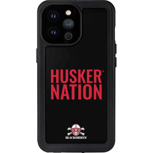 University of Nebraska Husker Nation iPhone 14 Pro Max Waterproof Case