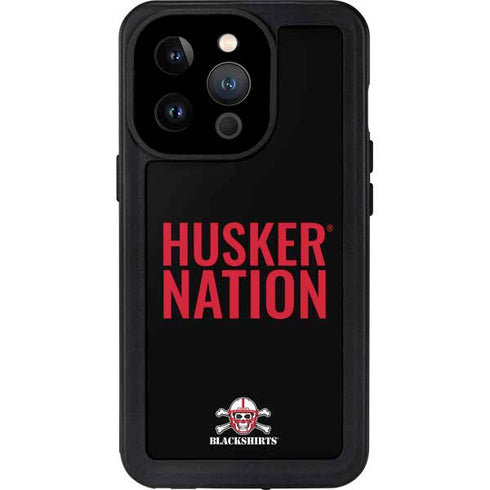 University of Nebraska Husker Nation iPhone 14 Pro Waterproof Case