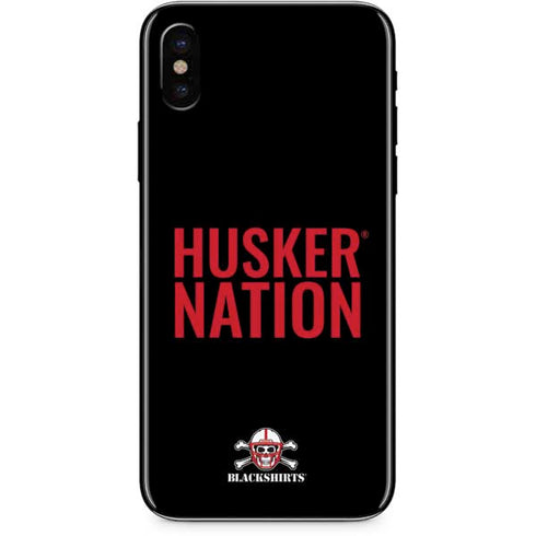 University of Nebraska Husker Nation iPhone X Skin