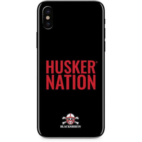 University of Nebraska Husker Nation iPhone XS Max Skin