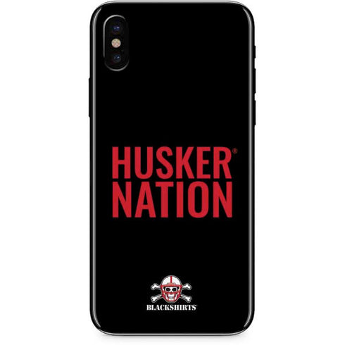 University of Nebraska Husker Nation iPhone XS Skin