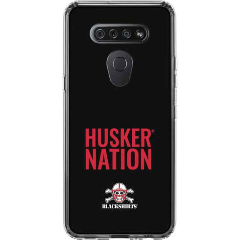 University of Nebraska Husker Nation LG K51/Q51 Clear Case