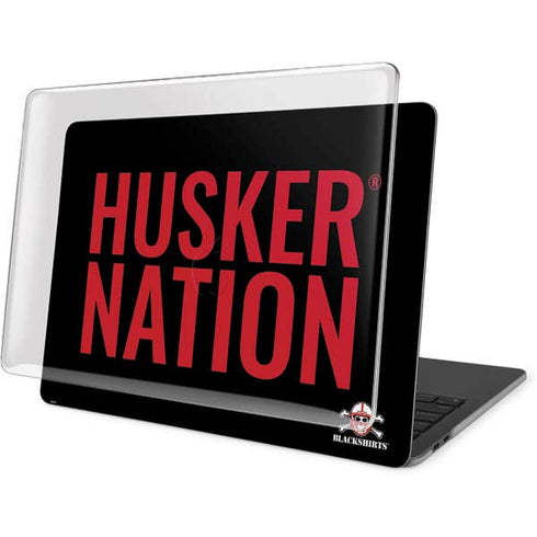 University of Nebraska Husker Nation MacBook Pro 15in (2016-19) Case plus Skin