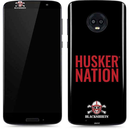 University of Nebraska Husker Nation Moto G6 Skin