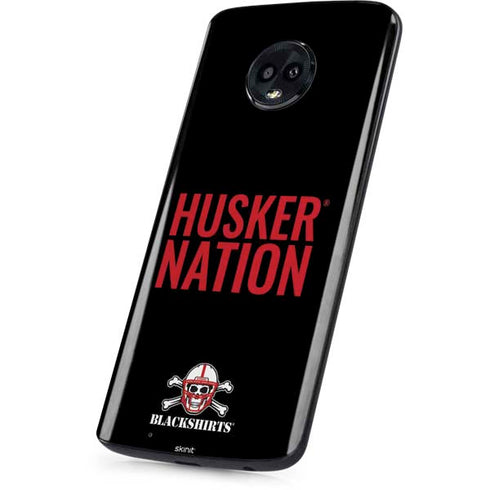 University of Nebraska Husker Nation Moto G6 Skin