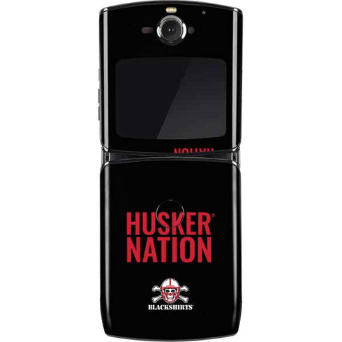 University of Nebraska Husker Nation Motorola RAZR Skin