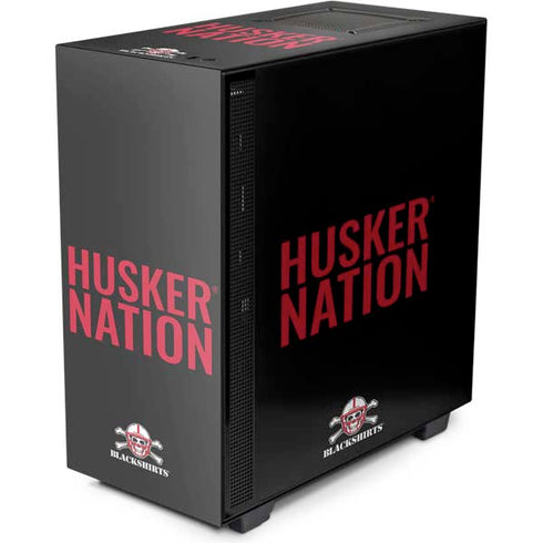 University of Nebraska Husker Nation NZXT H510 Compact ATX Mid-Tower Case Skin