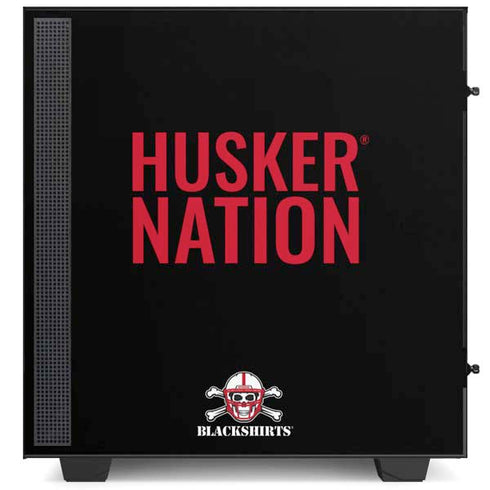 University of Nebraska Husker Nation NZXT H510 Compact ATX Mid-Tower Case Skin