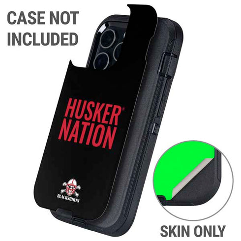 University of Nebraska Husker Nation Otterbox Defender iPhone Skin