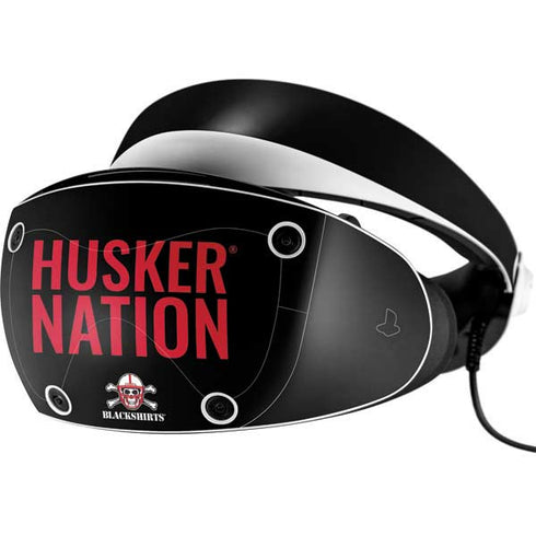 University of Nebraska Husker Nation PlayStation VR2 Skin