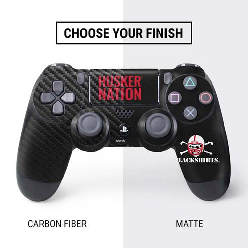 University of Nebraska Husker Nation PS4 Pro/Slim Controller Skin