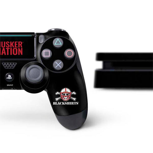 University of Nebraska Husker Nation PS4 Slim Bundle Skin