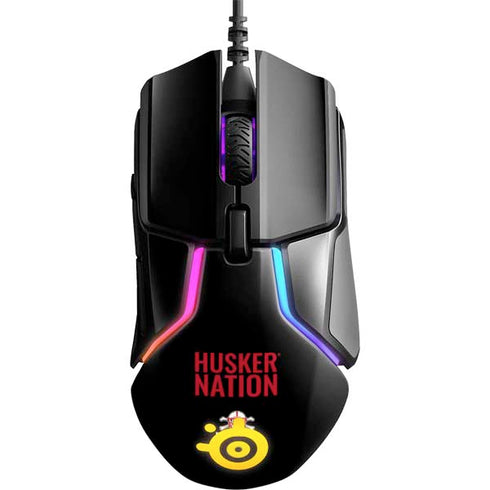 University of Nebraska Husker Nation SteelSeries Rival 600 Gaming Mouse Skin