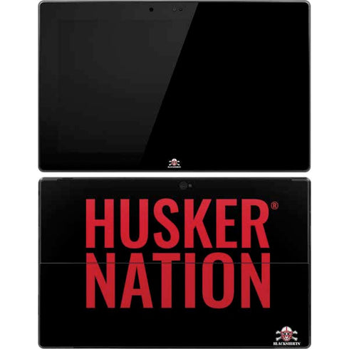 University of Nebraska Husker Nation Surface Pro Tablet Skin