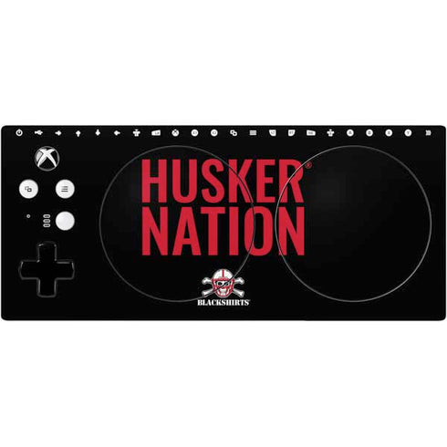 University of Nebraska Husker Nation Xbox Adaptive Controller Skin