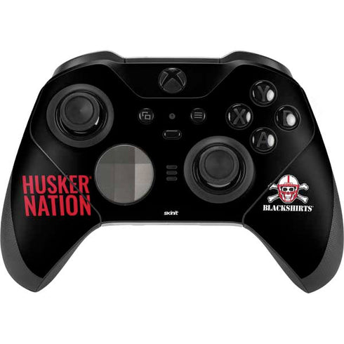 University of Nebraska Husker Nation Xbox Elite Wireless Controller Series 2 Skin