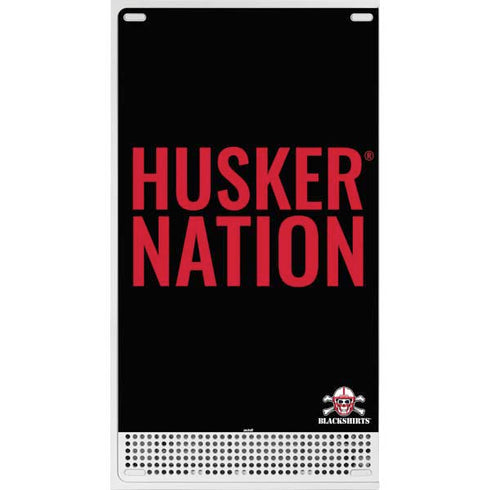 University of Nebraska Husker Nation Xbox Series S Console Skin