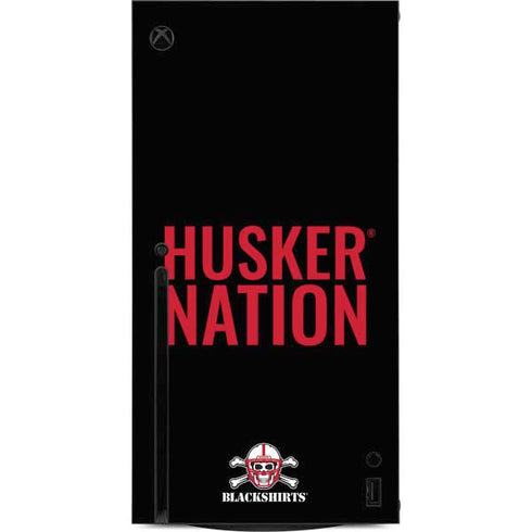 University of Nebraska Husker Nation Xbox Series X Console Skin