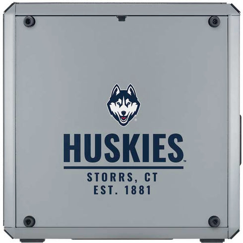 University of Connecticut Huskies Est 1881 Cooler Master MasterBox Q300L Mini Tower Skin