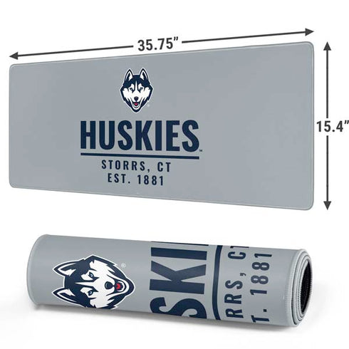 University of Connecticut Huskies Est 1881 Gaming Mouse Pad