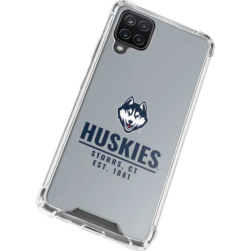 University of Connecticut Huskies Est 1881 Galaxy A12 Clear Case