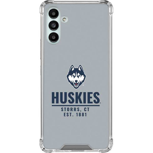 University of Connecticut Huskies Est 1881 Galaxy A13 5G Clear Case