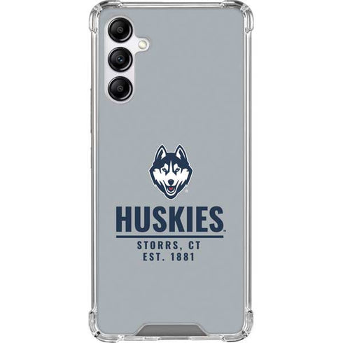University of Connecticut Huskies Est 1881 Galaxy A14 5G Clear Case