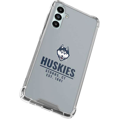 University of Connecticut Huskies Est 1881 Galaxy A14 5G Clear Case