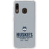 University of Connecticut Huskies Est 1881 Galaxy A20 Clear Case