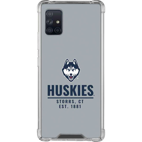 University of Connecticut Huskies Est 1881 Galaxy A51 5G Clear Case