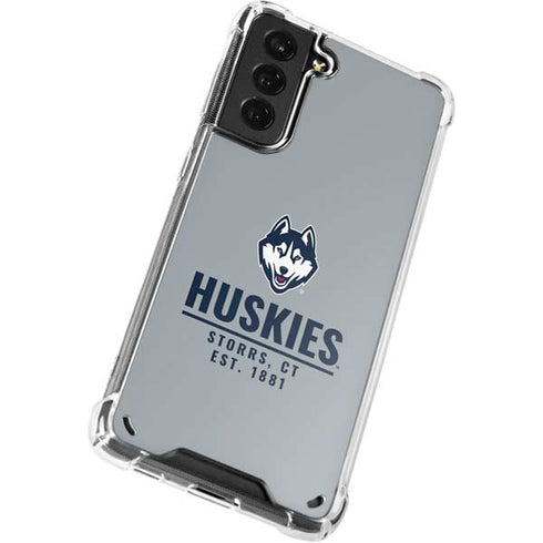 University of Connecticut Huskies Est 1881 Galaxy S21 Plus 5G Clear Case
