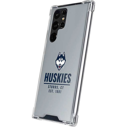 University of Connecticut Huskies Est 1881 Galaxy S22 Ultra Clear Case