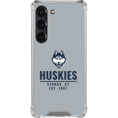 University of Connecticut Huskies Est 1881 Galaxy S23 Clear Case
