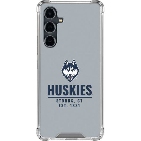 University of Connecticut Huskies Est 1881 Galaxy S23 FE Clear Case