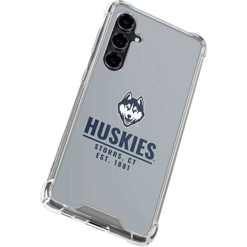 University of Connecticut Huskies Est 1881 Galaxy S23 FE Clear Case