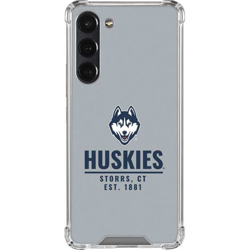 University of Connecticut Huskies Est 1881 Galaxy S23 Plus Clear Case