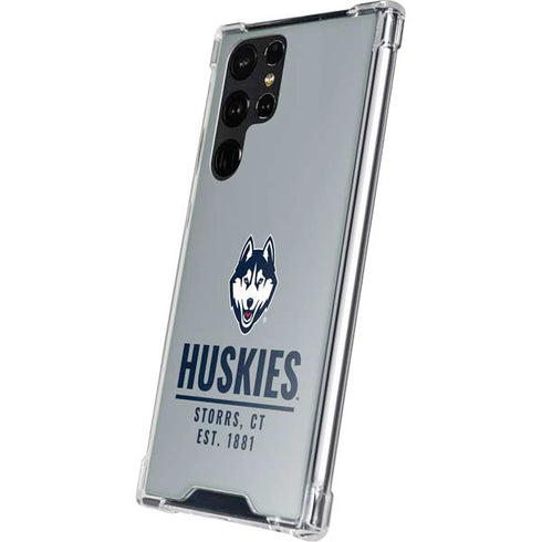 University of Connecticut Huskies Est 1881 Galaxy S23 Ultra Clear Case