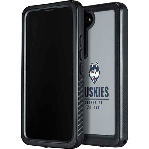 University of Connecticut Huskies Est 1881 Galaxy S23 Waterproof Case