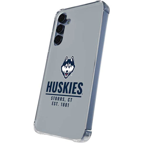 University of Connecticut Huskies Est 1881 Galaxy S24 Clear Case