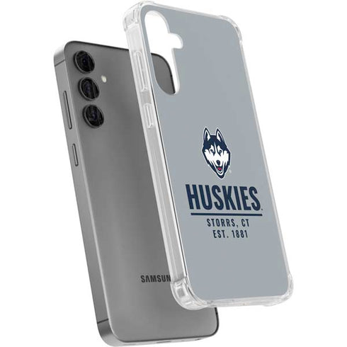 University of Connecticut Huskies Est 1881 Galaxy S24 Plus Clear Case